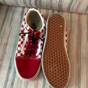 Asis men’s checkered vans